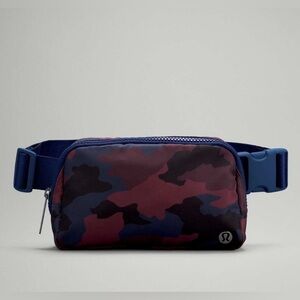 Lululemon Everywhere Belt Bag Heritage 365 Camo Smoky Red Night Sea Multi Rare